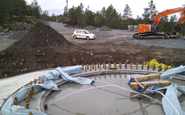 Förberedelserna fortsätter. Foto: Pär Marklund