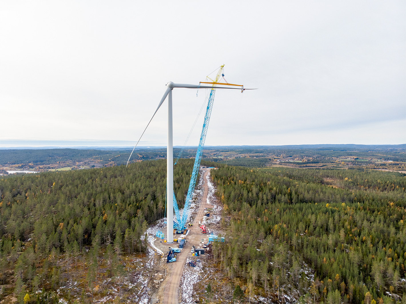 Montering av vingarna